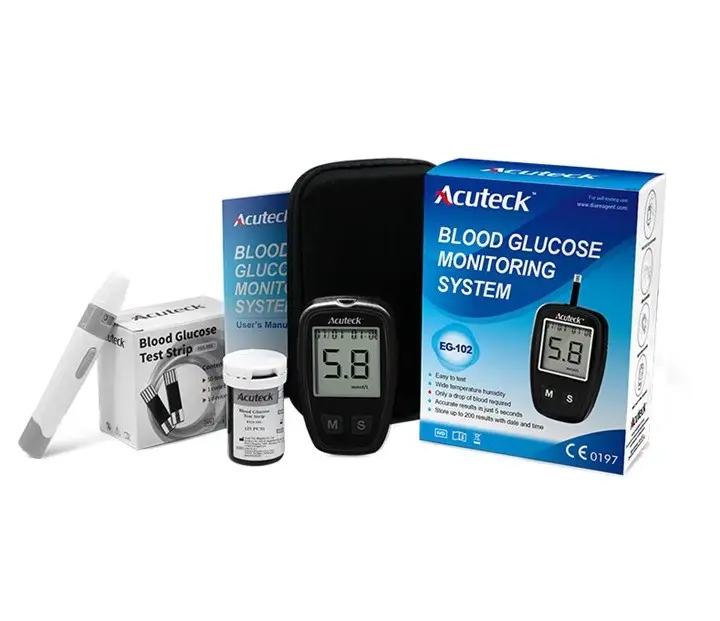 đĩAcuteck Blood Glucose Monitoring Meter ( Mrp 750 TK) Wholesales 350 tk)đĩ - Image 6