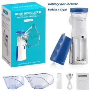 Portable Mesh Nebulizer W302 MRP 650TK (12Pcs X 260)