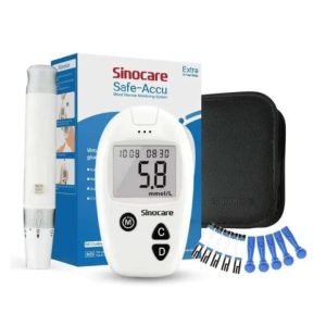 Sinocare Safe-Accu- Glucose meter Mrp 950tk (Whole sales 450 tk)