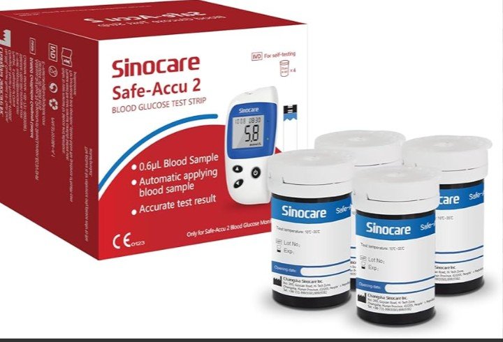 Sinocare Safe-Accu-2 Glucose meter Mrp 950tk (Whole sales 450 tk) - Image 4