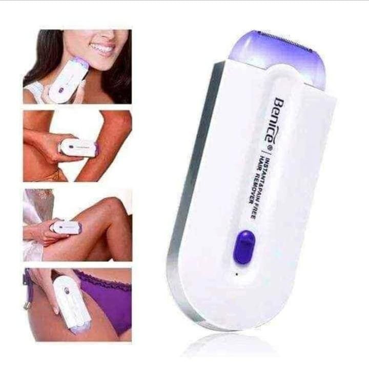 Painless Yes Finishing Touch Hair Remover – Rechargeable Face & Body Trimmer – Instant & Safe Shaver for Women & Men – Portable Epilator - Image 4