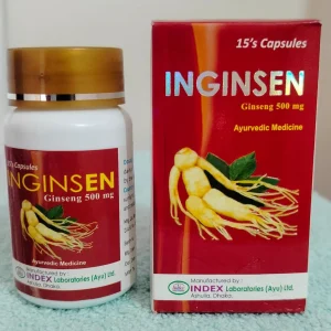 Inginsen 500mg Capsule 15 Pcs