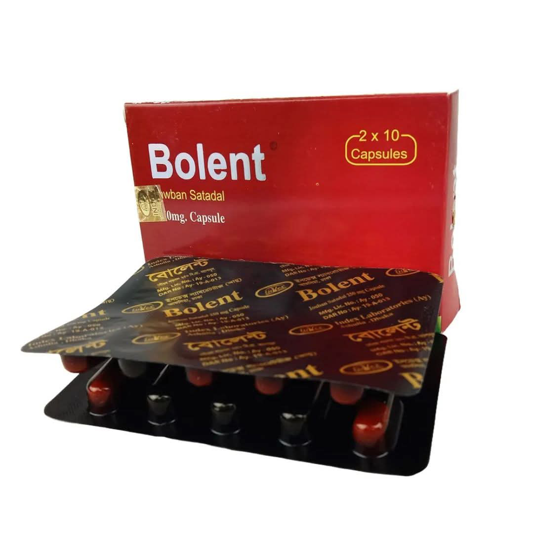 Bolent 250mg Capsule 20 Pcs
