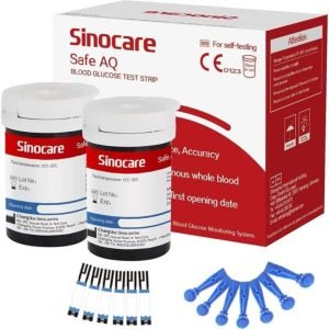 Sinocare Safe AQ Blood Glucose Test Strip MRP-1050 (Wholesales 570 tk)