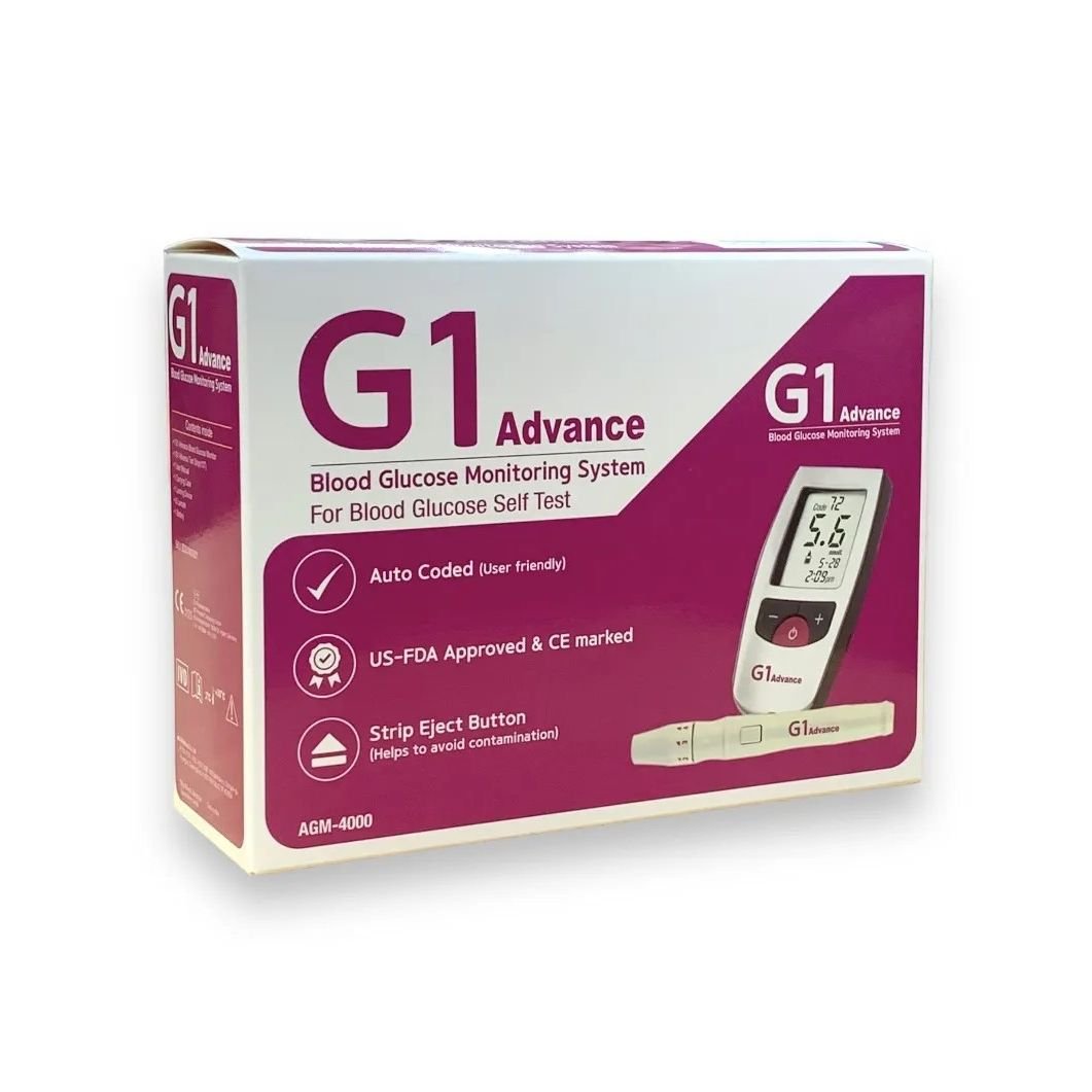 G1 Advance Blood Glucose test strips (25*2) 50pcs (Mrp 1190 tk)(Wholesales 670 tk) - Image 4