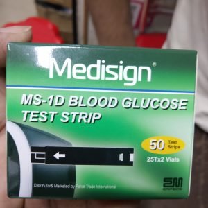 Medisign glucose test strip