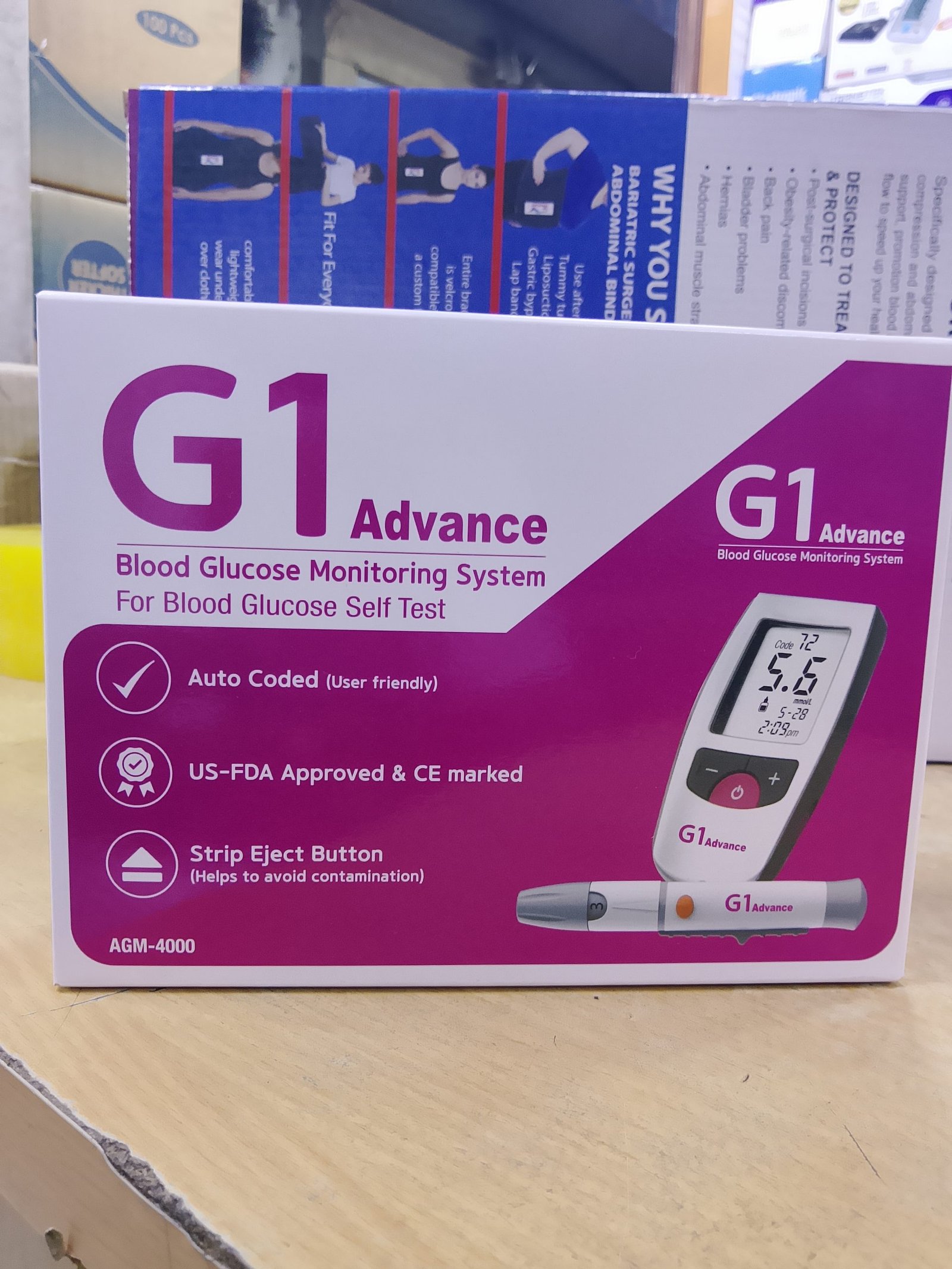 G 1 Advance Blood glucose metre