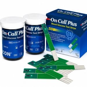 On cal plus Blood Glucose Test Strip - (25+25Pcs) MRP -850TK (Wholesales 480tk)