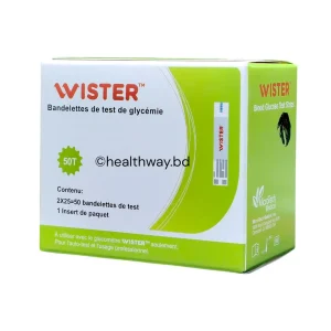 Wister glucose test strip